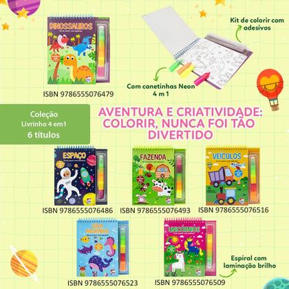 Imagem de Livro - Livrinho 4 em 1: Veículos