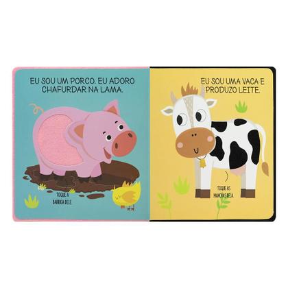 Imagem de Livro - Livrinho Sensorial de Feltro: Na Fazenda