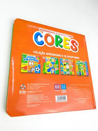 Imagem de Livro - Livro Aprendendo e se Divertindo - Cores