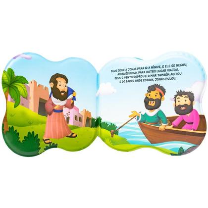 Imagem de Livro - Livro Bíblico de Banho: Jonas e o Grande Peixe