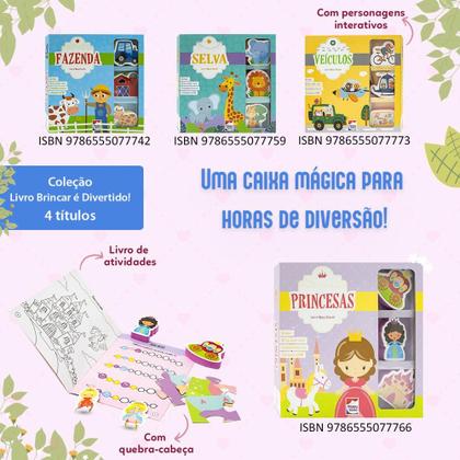 Imagem de Livro - Livro Brincar é Divertido! Veículos