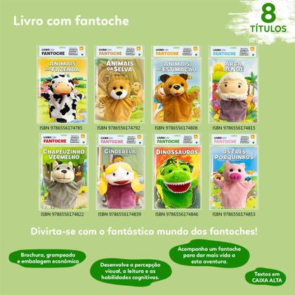 Imagem de Livro - Livro com Fantoche: Dinossauros