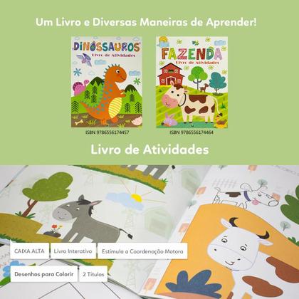 Imagem de Livro - Livro de Atividades: Dinossauros