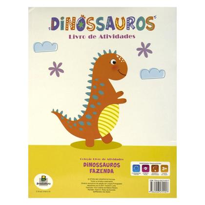 Imagem de Livro - Livro de Atividades: Dinossauros