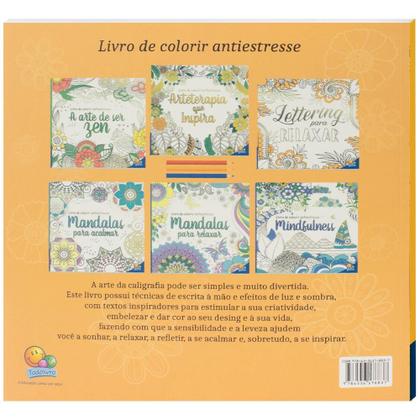 Imagem de Livro - Livro de Colorir antiestresse: Lettering para relaxar