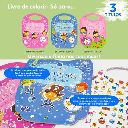 Imagem de Livro - Livro de Colorir - Só para... Meninas