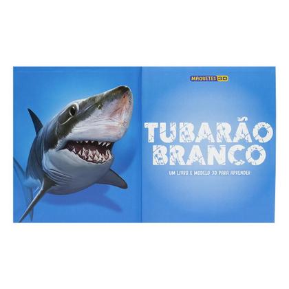 Imagem de Livro - Livro de Maquete 3D: Tubarão Branco