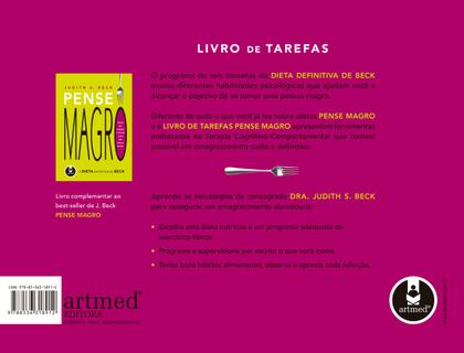 Imagem de Livro - Livro de Tarefas Pense Magro