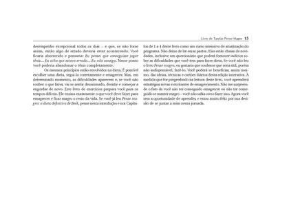 Imagem de Livro - Livro de Tarefas Pense Magro