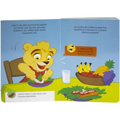 Imagem de Livro - Livro + Fantoche Amigos da Escolinha: Lino em...meu corpo, minha vida! (Escolinha Todolivro)