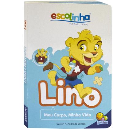 Imagem de Livro - Livro + Fantoche Amigos da Escolinha: Lino em...meu corpo, minha vida! (Escolinha Todolivro)