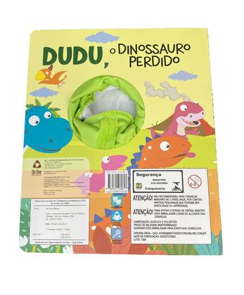Imagem de Livro - Livro Fantoche - Dudu, O Dinossauro Perdido