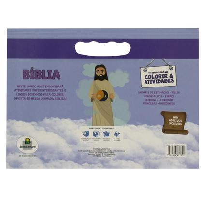 Imagem de Livro - Livro-Pad Colorir & Atividades: Bíblia