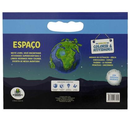 Imagem de Livro - Livro-Pad Colorir & Atividades: Espaço