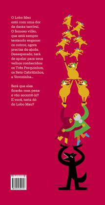 Imagem de Livro - Lobo Mau com dor de dente