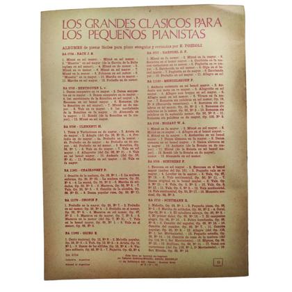 Imagem de Livro los grandes clasicos para los pequeños pianistas mi primier bach pozzoli ricordi escrita(estoque antigo)