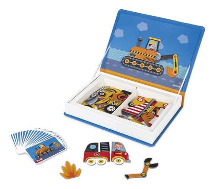 Imagem de Livro Magnético Infantil Brinquedo Didático Em Madeira Com Diversos Temas