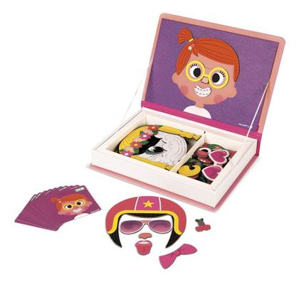 Imagem de Livro Magnético Infantil Brinquedo Didático Em Madeira Com Diversos Temas