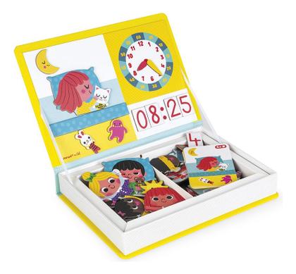 Imagem de Livro Magnético Infantil Brinquedo Didático Em Madeira Com Diversos Temas