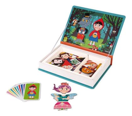 Imagem de Livro Magnético Infantil Brinquedo Didático Em Madeira Com Diversos Temas