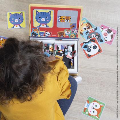 Imagem de Livro Magnético Infantil Brinquedo Didático Em Madeira Com Diversos Temas