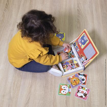 Imagem de Livro Magnético Infantil Brinquedo Didático Em Madeira Com Diversos Temas