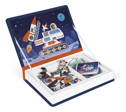 Imagem de Livro Magnético Infantil Brinquedo Didático Em Madeira Com Diversos Temas