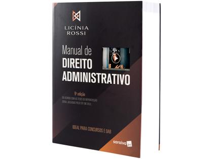 Imagem de Livro Manual de Direito Administrativo Licínia Rossi