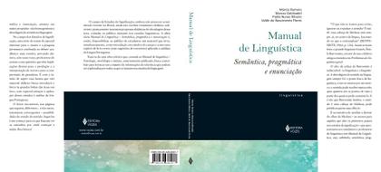 Imagem de Livro - Manual de linguística