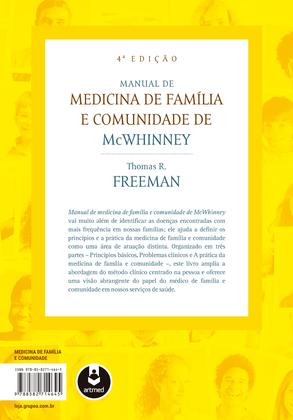 Imagem de Livro - Manual de Medicina de Família e Comunidade de McWhinney