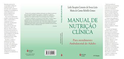 Imagem de Livro - Manual de nutrição clínica para atendimento ambulatorial do adulto