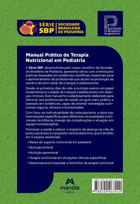 Imagem de Livro - Manual prático de terapia nutricional em pediatria