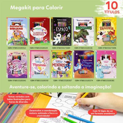 Imagem de Livro - Megakit para Colorir: Aventuras Bíblicas