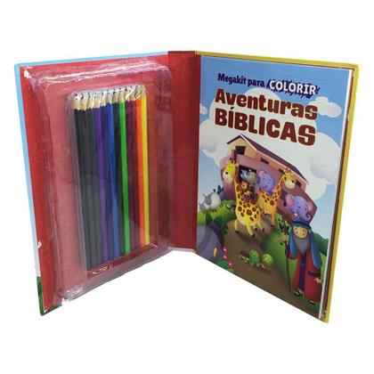 Imagem de Livro - Megakit para Colorir: Aventuras Bíblicas