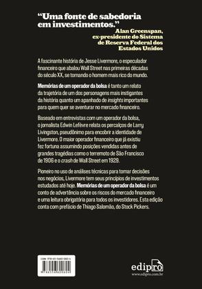Imagem de Livro - Memórias de um Operador da Bolsa