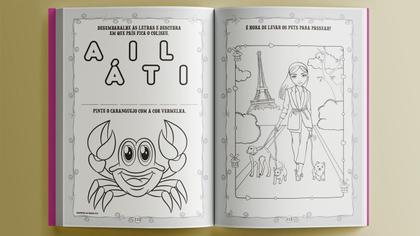 Imagem de Livro - Meninas Livro 365 Atividades e Desenhos para Colorir