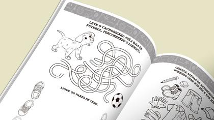 Imagem de Livro - Meninos Livro 365 Atividades e Desenhos para Colorir