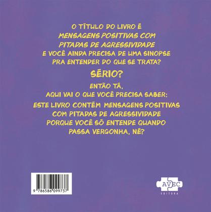 Imagem de Livro - Mensagens Positivas com Pitadas de Agressividade