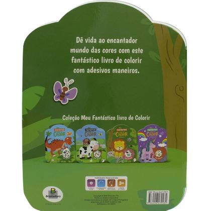 Imagem de Livro - Meu Fantástico livro de Colorir: Floresta