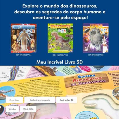 Imagem de Livro - Meu incrível Livro 3D: Corpo Humano