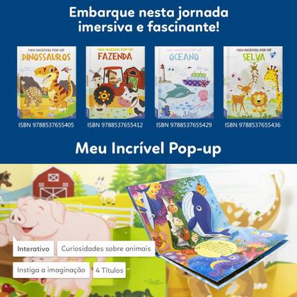 Imagem de Livro - Meu Incrível Pop-up: Dinossauros