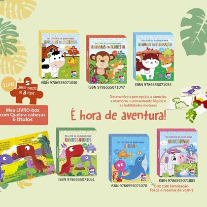 Imagem de Livro - Meu LIVRO-Box com Quebra-cabeça: Oceano