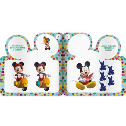 Imagem de Livro - Meu livro de atividades recortado Mickey