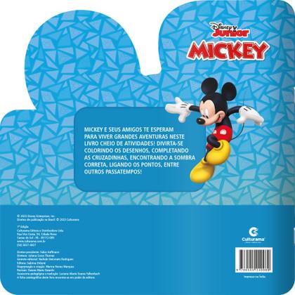 Imagem de Livro - Meu livro de atividades recortado Mickey