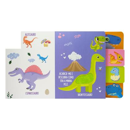Imagem de Livro - Meu Livro de Nomeação - Abas e Texturas: Dinossauros