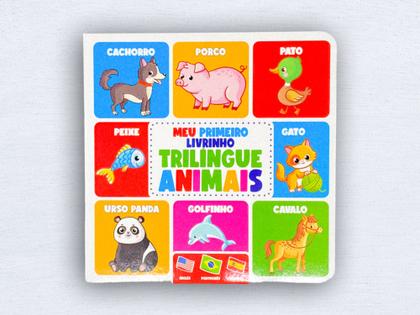 Imagem de Livro - Meu Primeiro Livrinho Trilíngue - Animais
