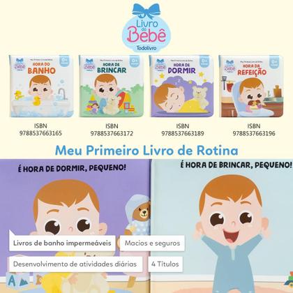 Imagem de Livro - Meu Primeiro Livro de Rotina: Hora de Brincar