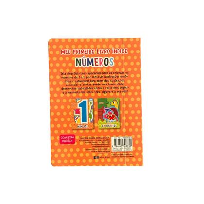 Imagem de Livro - Meu Primeiro Livro Índice: Números