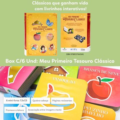 Imagem de Livro - Meu Primeiro Tesouro Clássico: Box com 6 und.