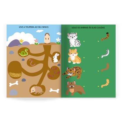 Imagem de Livro - Meus Adesivos de Animais - Muitos Passatempos e Também Adesivos para Colar Onde Quiser!